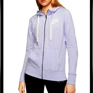 Medium Vintage Lavender Nike Full Zip Hoodie NWT